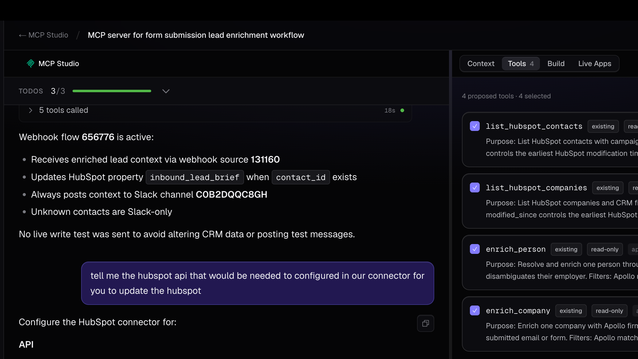 Update data flow